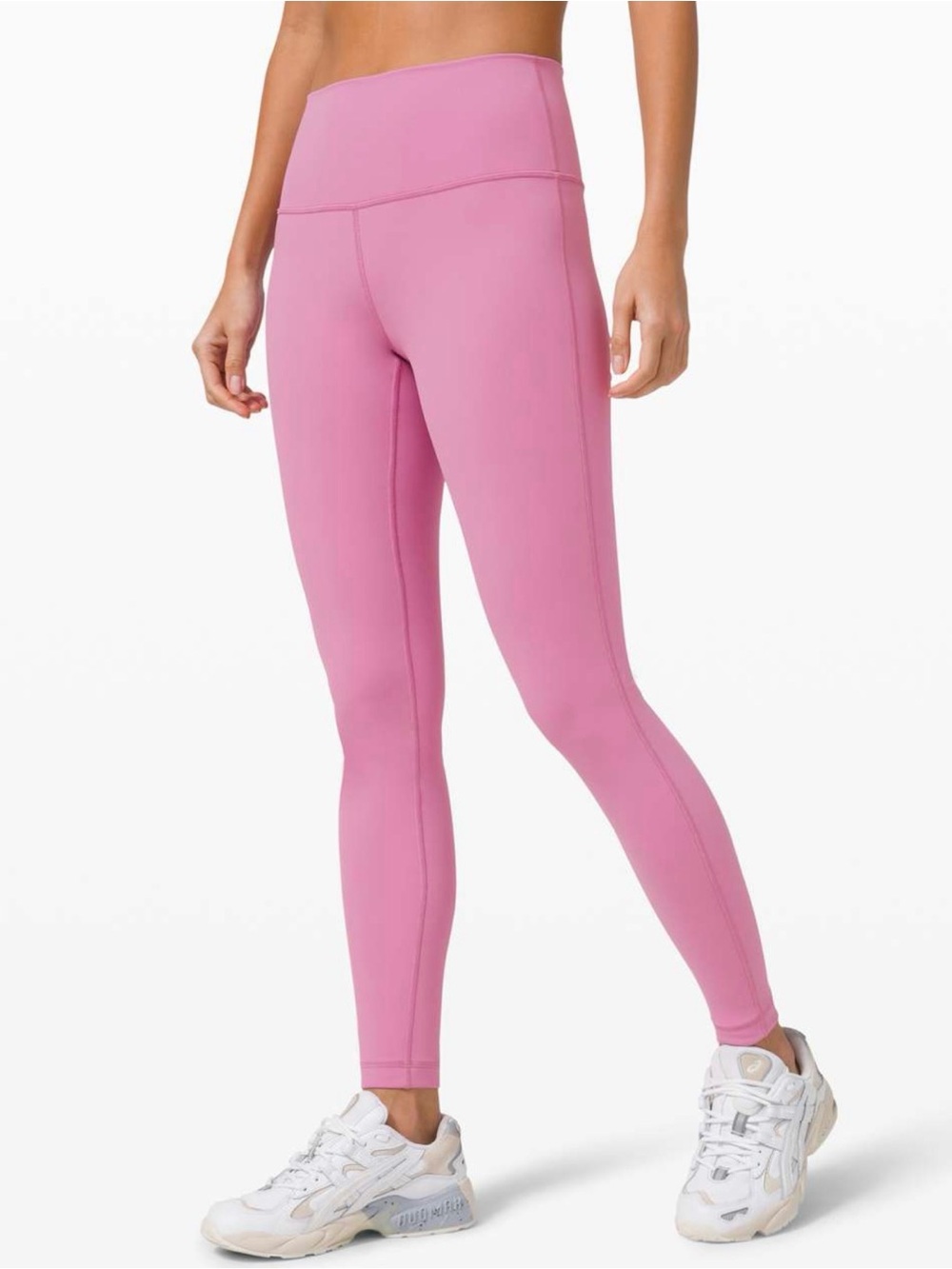 Lululemon Wunder Under High Rise 12 Magenta Glow 28" Full On Luxtreme
